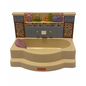 Fisher-Price Loving Family Dollhouse Bathtub Accessory Toy 2008